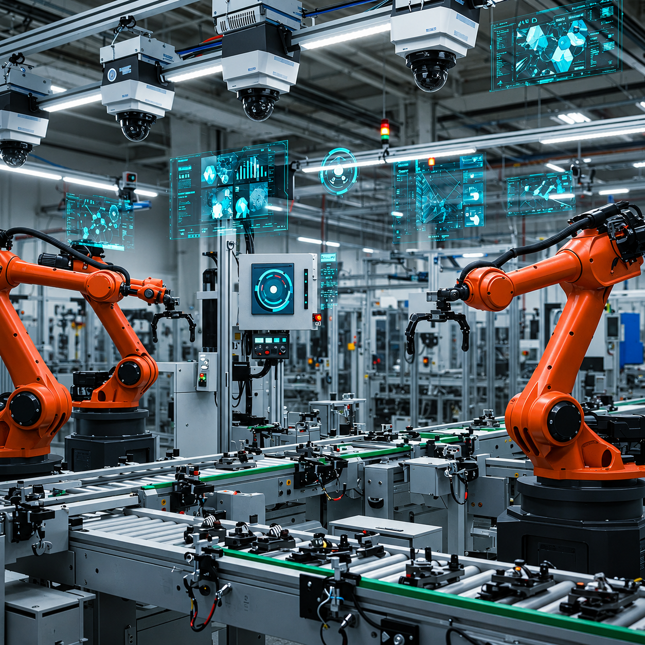 Smart manufacturing robotic systems
