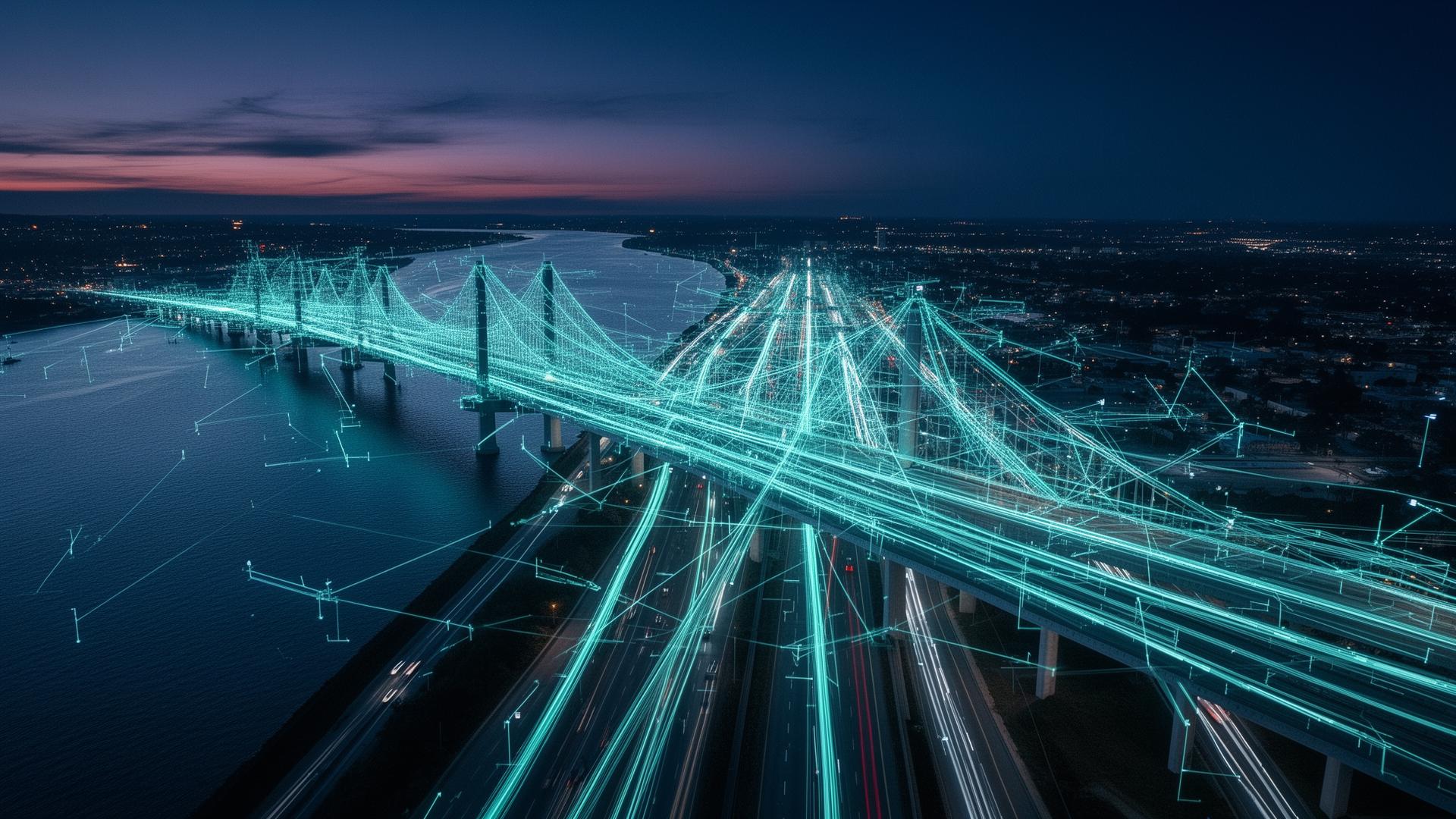Smart infrastructure digital twin overlay